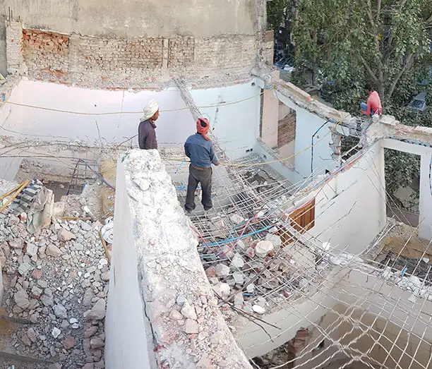 Old Building Demolition Contractor